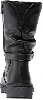 Женские черные полусапоги Romer (Натуральный мех)