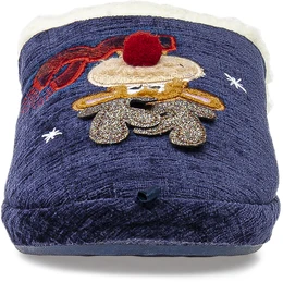 Женские синие тапочки Baden