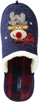 Женские синие тапочки Baden