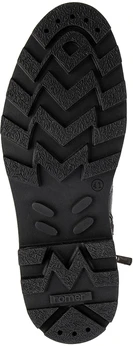 Мужские черные ботинки Romer (Натуральный мех)