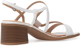 Женские белые босоножки Baden