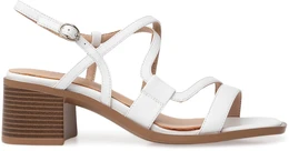 Женские белые босоножки Baden