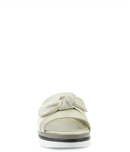 Женские бежевые сабо Dakkem