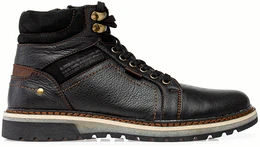 Мужские черные ботинки Baden (Натуральная шерсть)