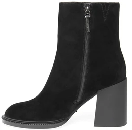 Женские черные ботильоны Calipso (Натуральный мех)