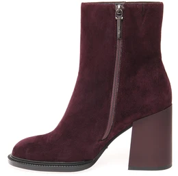 Женские бордовые ботильоны Calipso (Байка)