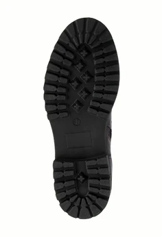 Женские фиолетовые ботинки Francesco Donni (Натуральная шерсть)