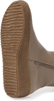 Женские бежевые сапоги Romer (Натуральный мех)