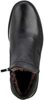 Мужские черные ботинки Romer (Натуральный мех)