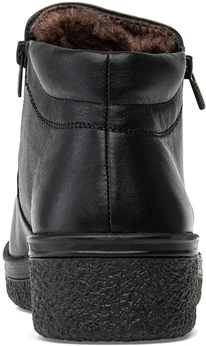 Мужские черные ботинки Romer (Натуральный мех)