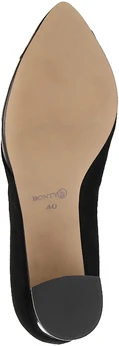 Женские черные туфли Bonty
