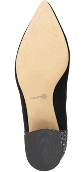 Женские черные туфли Bonty