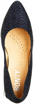 Женские синие туфли Bonty
