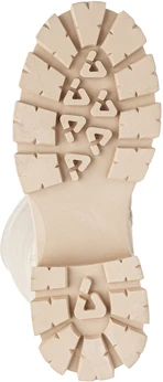 Женские бежевые сапоги Baden (Еврошерсть)