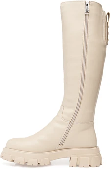 Женские бежевые сапоги Baden (Еврошерсть)