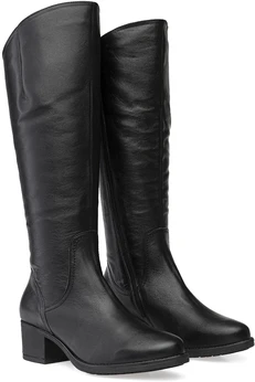 Женские черные сапоги Romer (Байка)