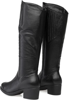 Женские черные сапоги Romer (Байка)