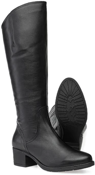 Женские черные сапоги Romer (Байка)