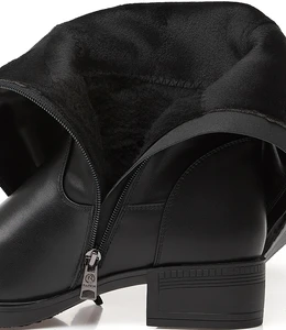 Женские черные сапоги Baden (Еврошерсть)