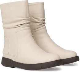 Женские бежевые полусапоги Wilmar (Натуральная шерсть)