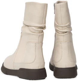 Женские бежевые полусапоги Wilmar (Натуральная шерсть)