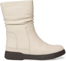 Женские бежевые полусапоги Wilmar (Натуральная шерсть)