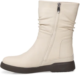 Женские бежевые полусапоги Wilmar (Натуральная шерсть)