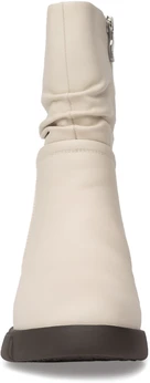 Женские бежевые полусапоги Wilmar (Натуральная шерсть)