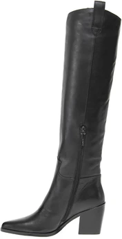 Женские черные сапоги Calipso (Байка)