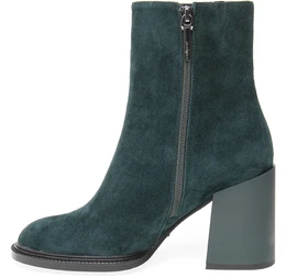 Женские зеленые ботильоны Calipso (Натуральный мех)