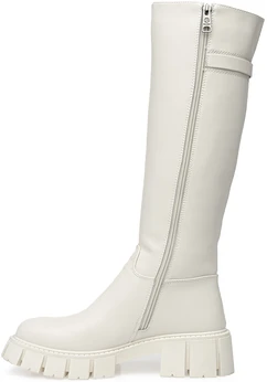 Женские бежевые сапоги Baden (Еврошерсть)