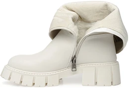 Женские бежевые сапоги Baden (Еврошерсть)