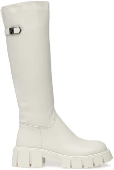 Женские бежевые сапоги Baden (Еврошерсть)