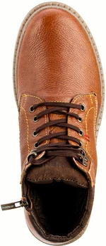 Мужские коричневые ботинки Baden (Натуральная шерсть)