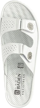 Женские белые сабо Baden