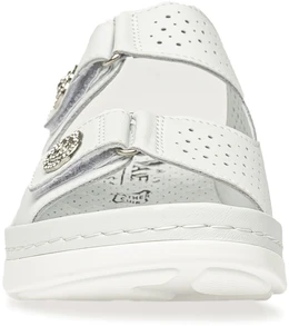 Женские белые сабо Baden