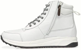 Женские белые ботинки Shoiberg (Натуральная шерсть)