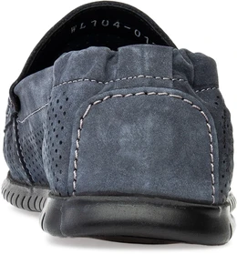 Мужские синие мокасины Baden