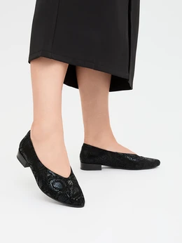 Женские черные туфли Baden