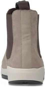 Женские коричневые ботинки Rieker (Ворсин)