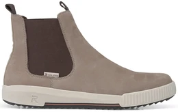 Женские коричневые ботинки Rieker (Ворсин)