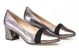 Женские серебряные туфли Ascalini