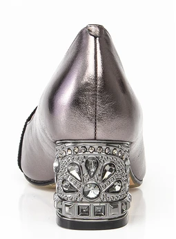 Женские серебряные туфли Ascalini