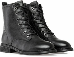 Женские черные ботинки Baden (Байка)