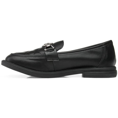 Женские черные лоферы Baden