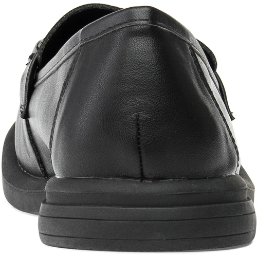 Женские черные лоферы Baden