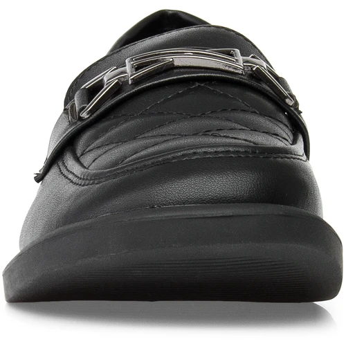 Женские черные лоферы Baden