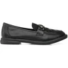 Женские черные лоферы Baden