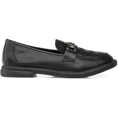 Женские черные лоферы Baden