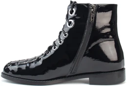 Женские черные ботинки Bludo (Байка)